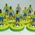 Subbuteo Andrew Table Soccer Brazil  2002 World Cup Winners  on WSB Professional bases